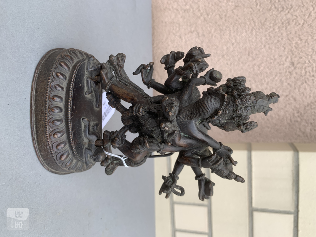 A FINE GILT-BRONZE FIGURE OF SARVABUDDHADAKINI - 图6